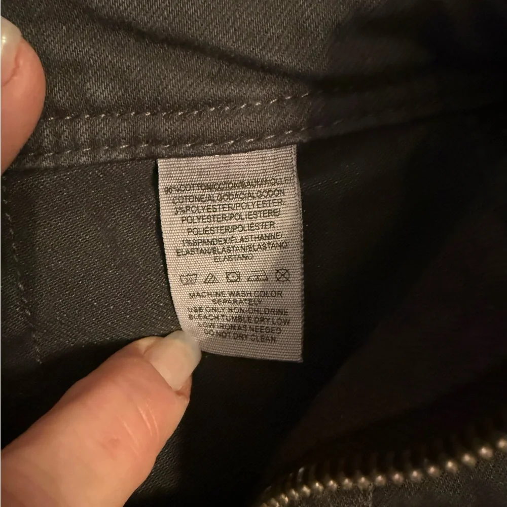 Free People Be Mine Black Denim Short W26